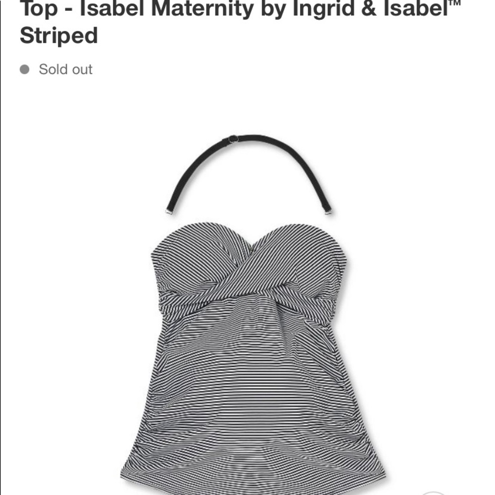 Isabel Maternity Swim Top size L